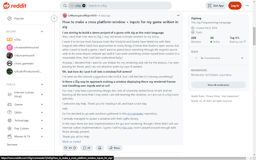 Reddit Hover Text screenshot