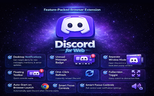 Discord for Web screenshot