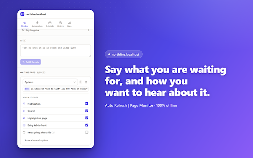 Auto Refresh | Page Monitor screenshot