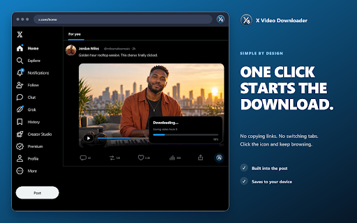 X (Twitter) Video Downloader screenshot