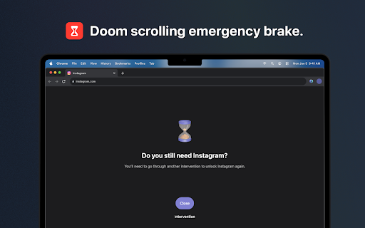 one sec | Website Blocker, Screen Time, Digital Detox, ADHD, Block Websites screenshot
