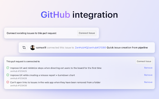 ZenHub for GitHub screenshot