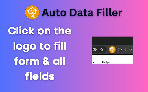 Auto Data Filler screenshot