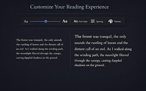 Universal Reading Mode screenshot