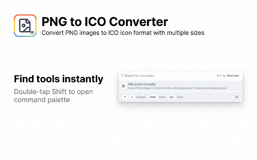 PNG to ICO screenshot