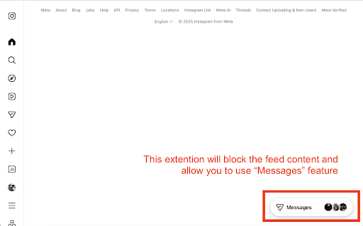 Instagram Feed Blocker screenshot