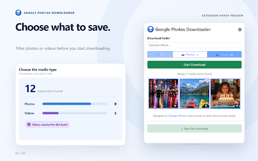 Google Photos Downloader screenshot