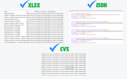 View Chrome History screenshot
