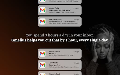Gmelius: Shared Inboxes & AI Email Assistants for Gmail screenshot