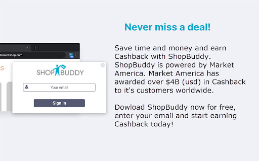 ShopBuddy USA: Cash Back Shopping & Coupons screenshot