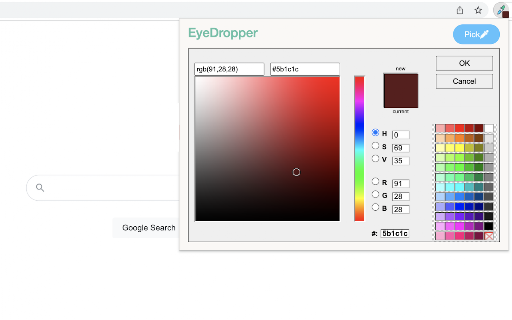Color Eyedropper screenshot