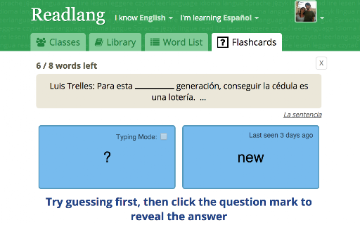 Readlang Web Reader screenshot