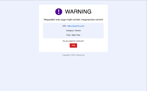 Blocksi AI Web Filter screenshot
