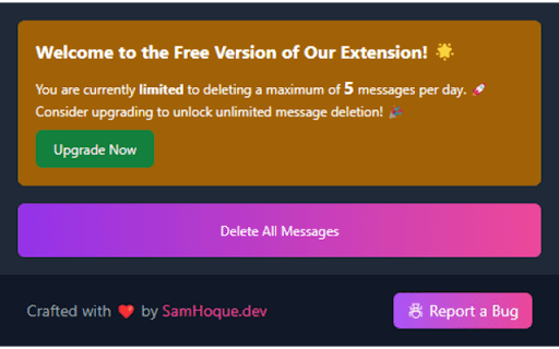 Delete Instagram Messages screenshot
