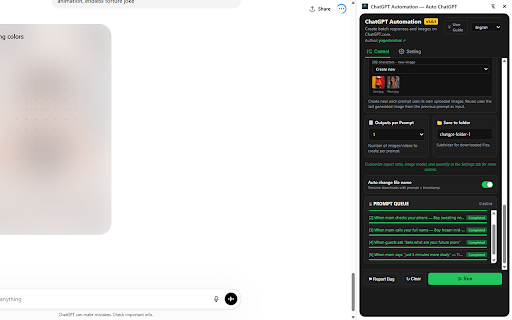 ChatGPT Automation — Auto ChatGPT screenshot