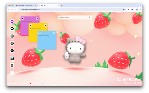 Hello Kitty Live Wallpaper screenshot