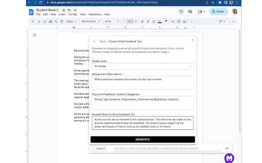 MagicSchool AI - AI Assistant for Teachers screenshot