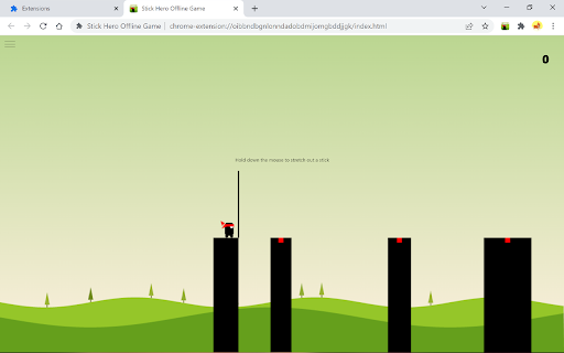 Stick Hero Offline Game screenshot