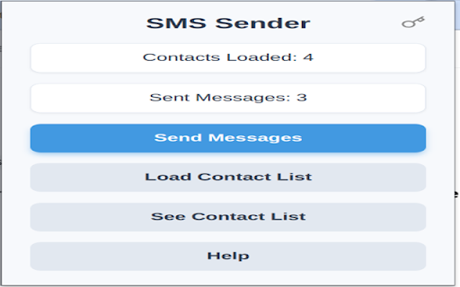 SMS SENDER screenshot