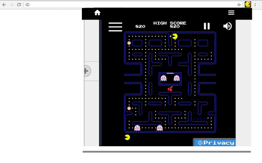 Pacman Classic game screenshot