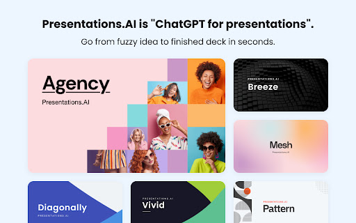 Presentations.AI – Webpage to Slides in 1 Click | ChatGPT for Presentations screenshot