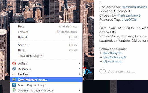 Instant Save for Instagram and Flickr screenshot