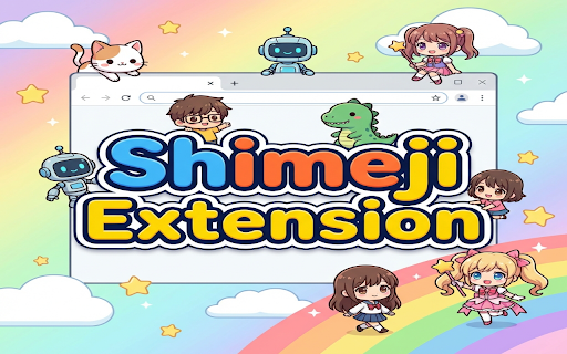 Shimeji Extension screenshot