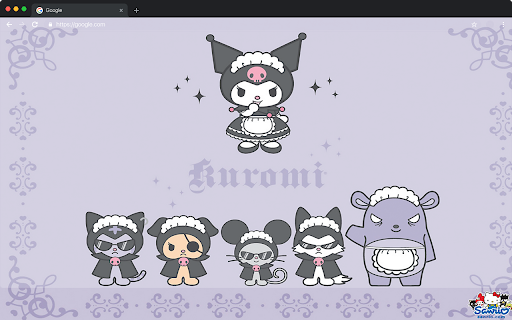 Kuromi Wallpapers HD New Tab - Gothic Sanrio Backgrounds screenshot