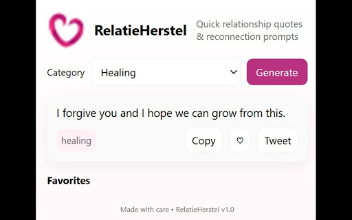 RelatieHerstel — Relationship Quotes screenshot