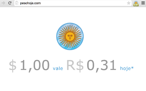 Peso Argentino Hoje screenshot