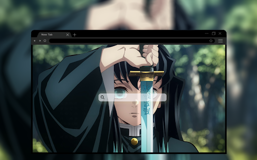 Demon Slayer Kimetsu No Yaiba Wallpaper New Tab screenshot