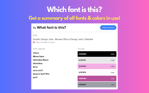 Which Font Is This? screenshot