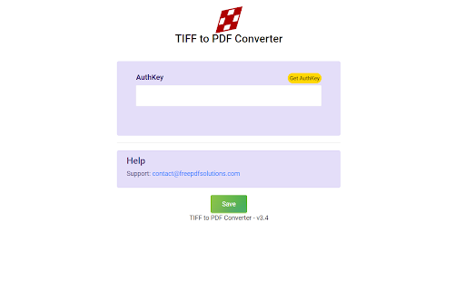 TIFF to PDF Converter screenshot