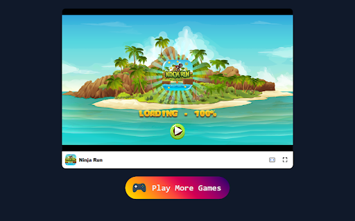 Ninja Run Game in Browser - Free & Offline available screenshot