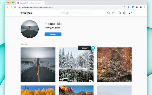 Tagboard Curate screenshot