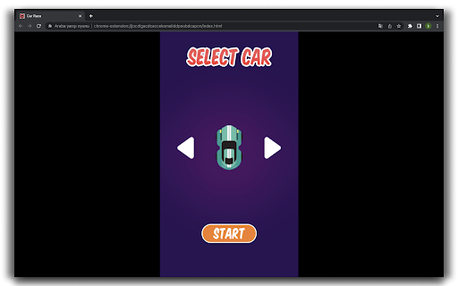 Car Race Game - HTML5 Game screenshot
