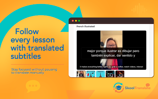 Skool Subtitle Translator screenshot