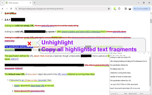 Web Highlighter, Eraser, Black out marker and Multi copy tool screenshot
