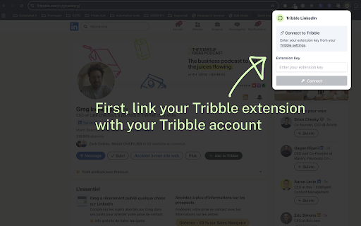 Tribble Extension screenshot