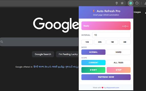 Auto Refresh Pro screenshot