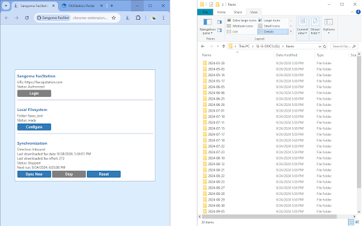 Sangoma FaxStation Direct screenshot