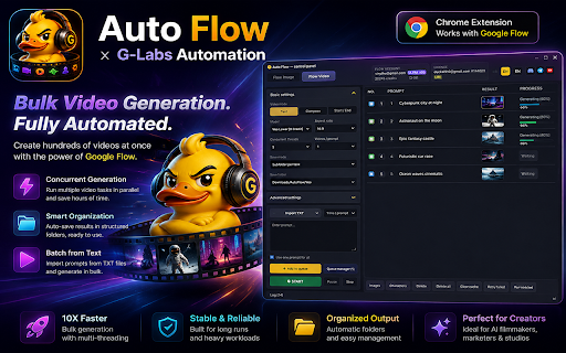 Auto Flow x G-Labs Automation screenshot