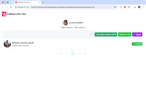 Followers Pro Tool screenshot