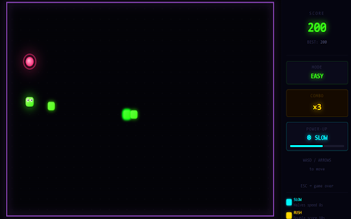 Neon Serpent — Snake Evolved screenshot