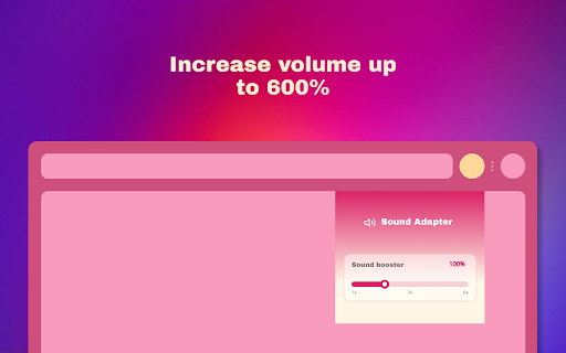 Sound adapter - Boost your volume screenshot