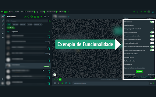 Whapro – Automação, CRM e Vendas no WhatsApp Web screenshot