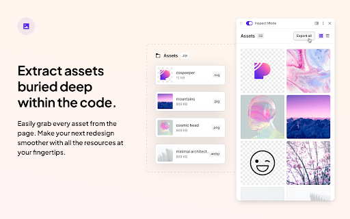 CSS Peeper screenshot