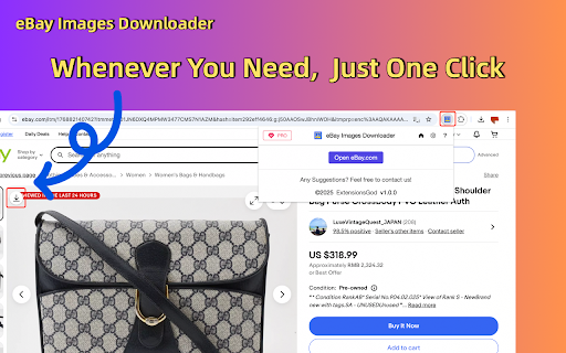 eBay Image and Video Downloader screenshot