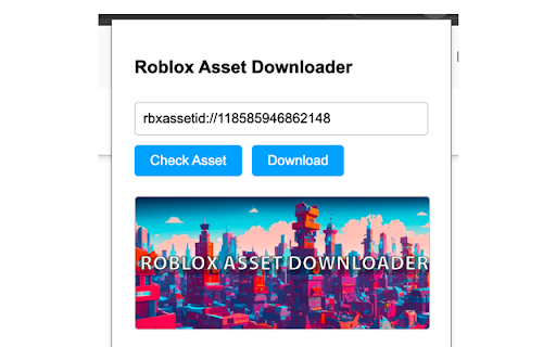Roblox Asset Downloader screenshot