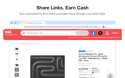 Cashback Linx screenshot